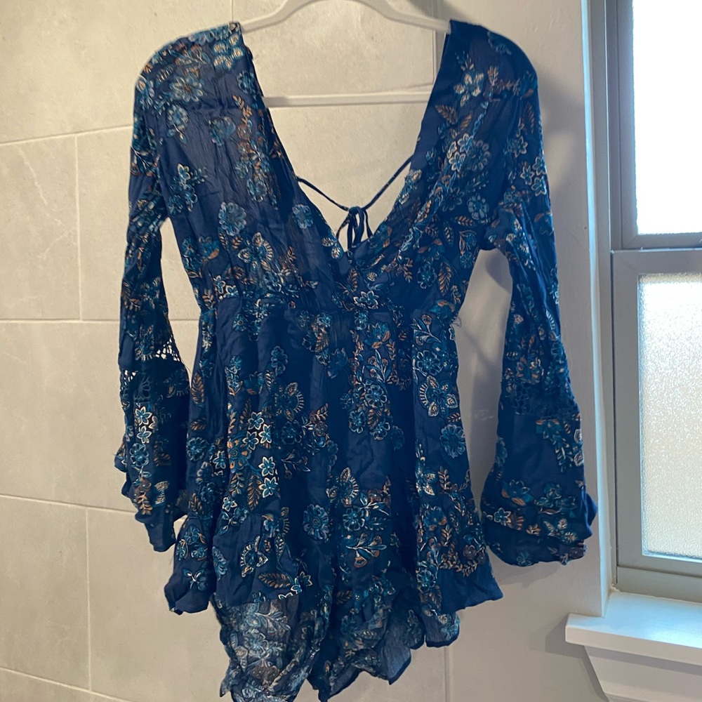Barely worn, long sleeve romper